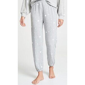 Sweatpants With Stars in Heather Grey Size X-Small
